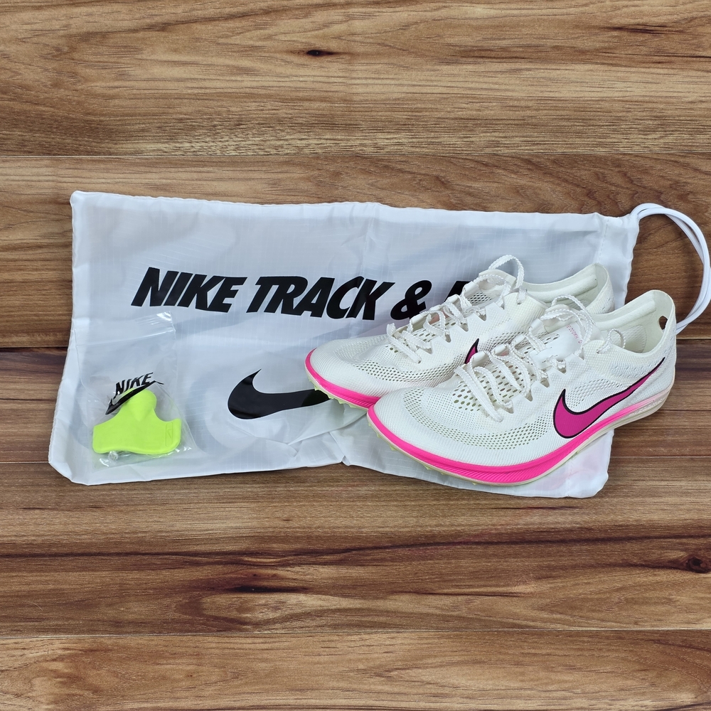 Nike ZoomX Dragonfly Sail White Pink Track Spikes CV0400-101 Size M6 / W7.5 - Picture 9 of 10